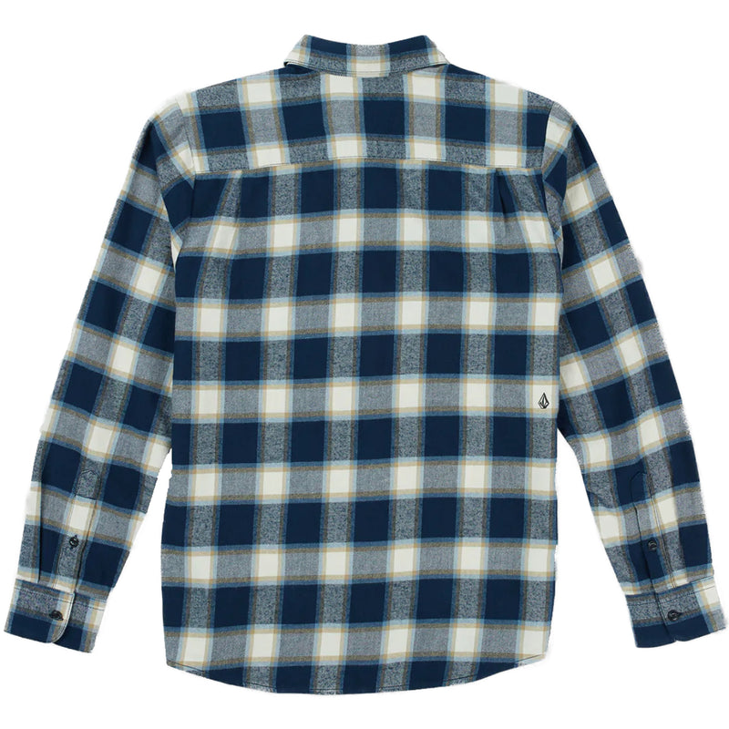 Load image into Gallery viewer, Volcom Caden Plaid Long Sleeve Button Down Flannel
