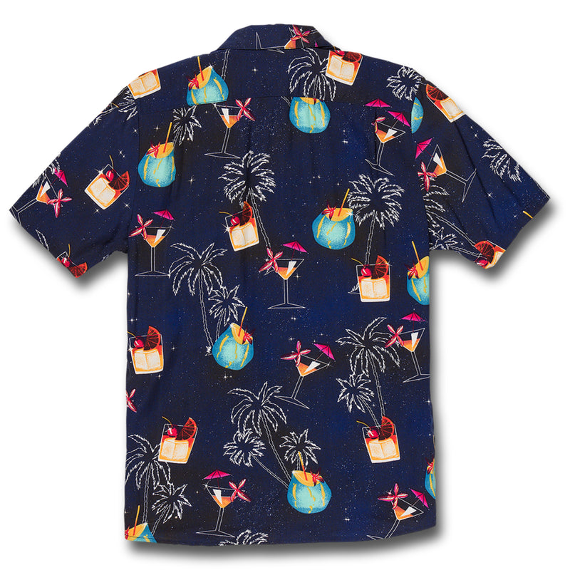 Load image into Gallery viewer, Volcom Cosmic Vaca Button Down Short Sleeve Shirt
