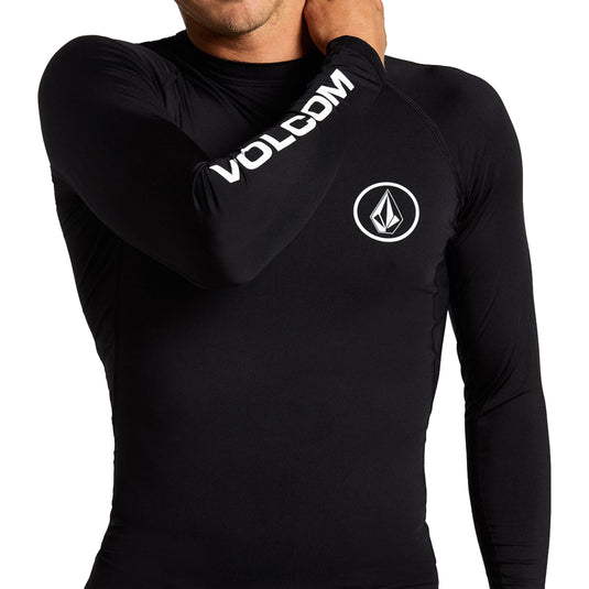 Volcom Lido Solid Long Sleeve Rash Guard