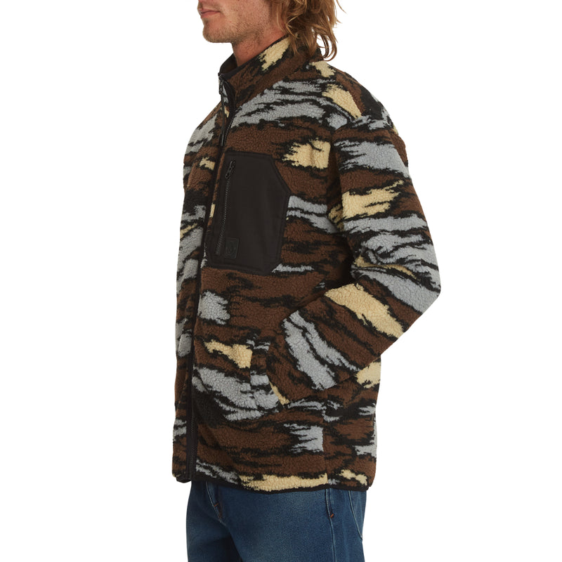 Load image into Gallery viewer, Volcom Muzzer Fuzzar Fleece Zip Jacket
