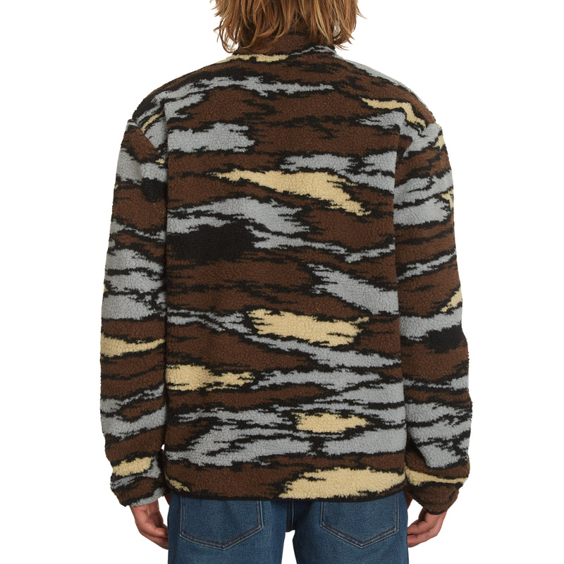 Load image into Gallery viewer, Volcom Muzzer Fuzzar Fleece Zip Jacket
