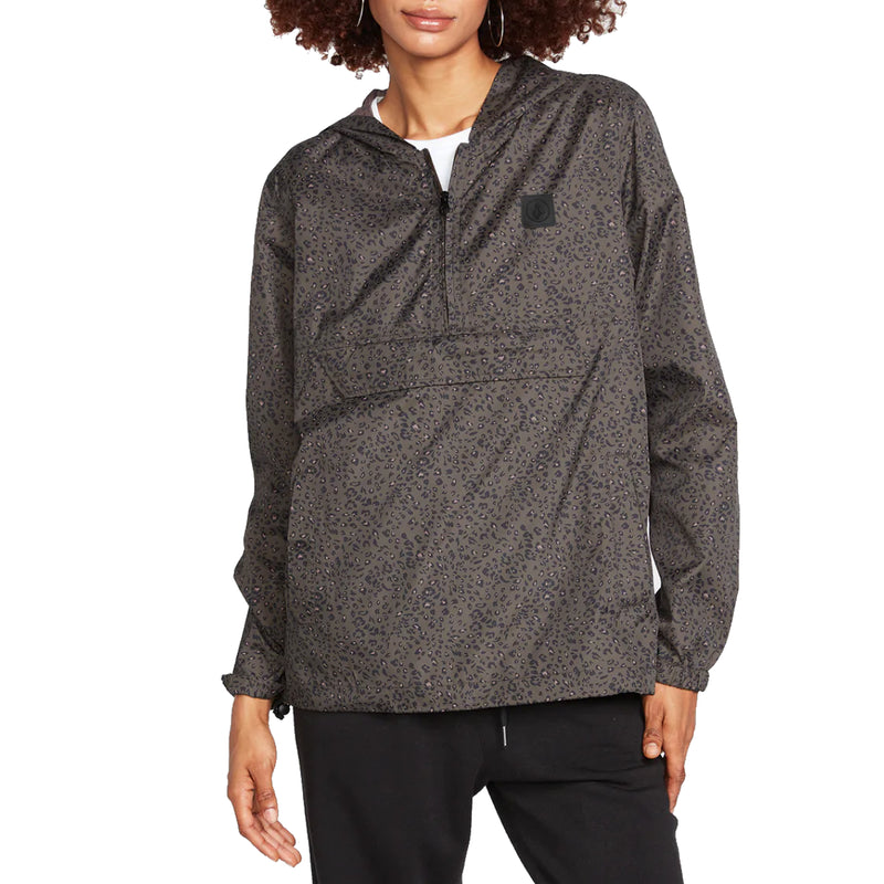 Load image into Gallery viewer, Volcom Women&#39;s Earth Tripper Pullover Hooded Jacket
