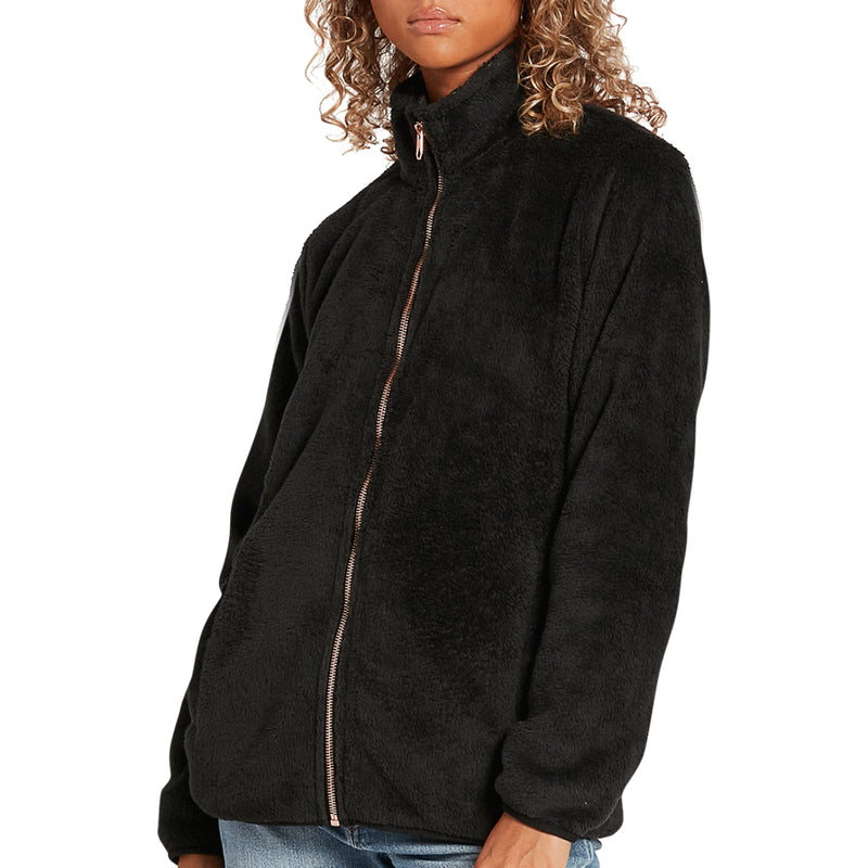 Load image into Gallery viewer, Volcom Women&#39;s Pheelin Phuzzy Zip Jacket
