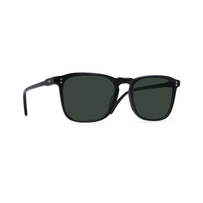 Load image into Gallery viewer, RAEN Wiley Polarized Sunglasses - Crystal Black/Green
