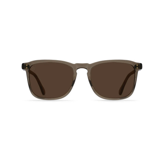 RAEN Wiley Polarized Sunglasses - Ghost/Vibrant Brown