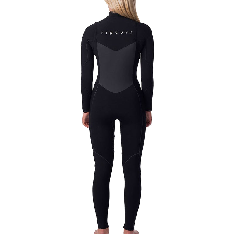 Load image into Gallery viewer, Rip Curl Women&#39;s Flashbomb 4/3 Chest Zip Wetsuit - Black 
