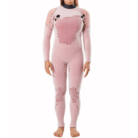 Rip Curl Women's Flashbomb Heat Seeker 3/2 Chest Zip Wetsuit - Lining