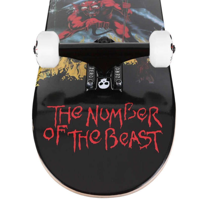 Load image into Gallery viewer, Zero Iron Maiden Number Of the Beast 8&quot; Skateboard Complete
